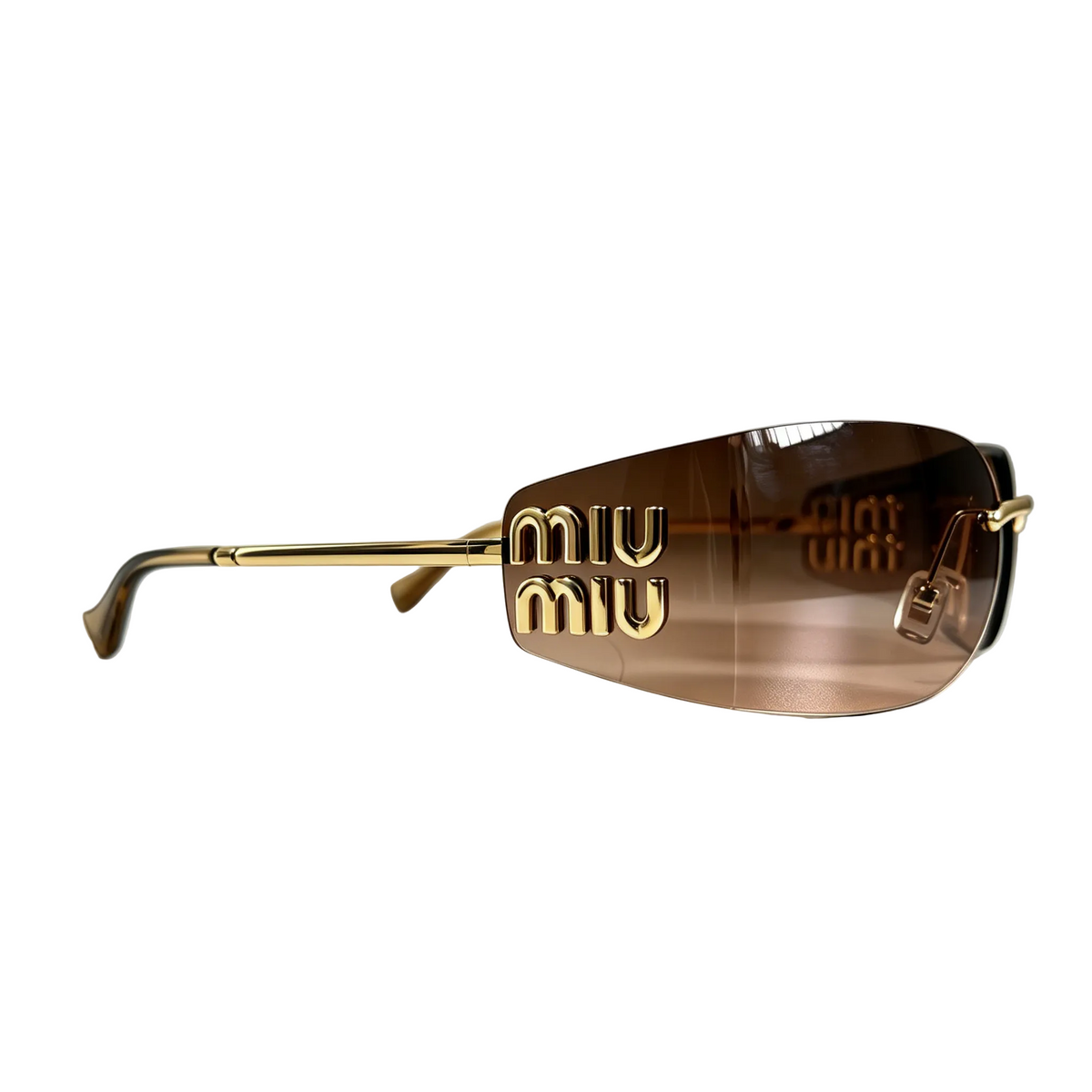 Frameless sunglasses