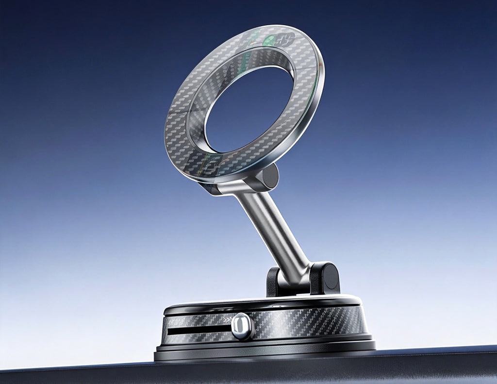 360-Degree Rotating Magnetic Vacuum Phone Mount