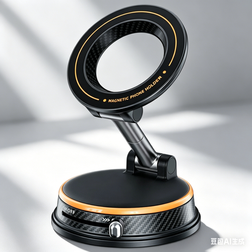 360-Degree Rotating Magnetic Vacuum Phone Mount