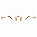MIU MIU Rimless Optical Eyeglasses