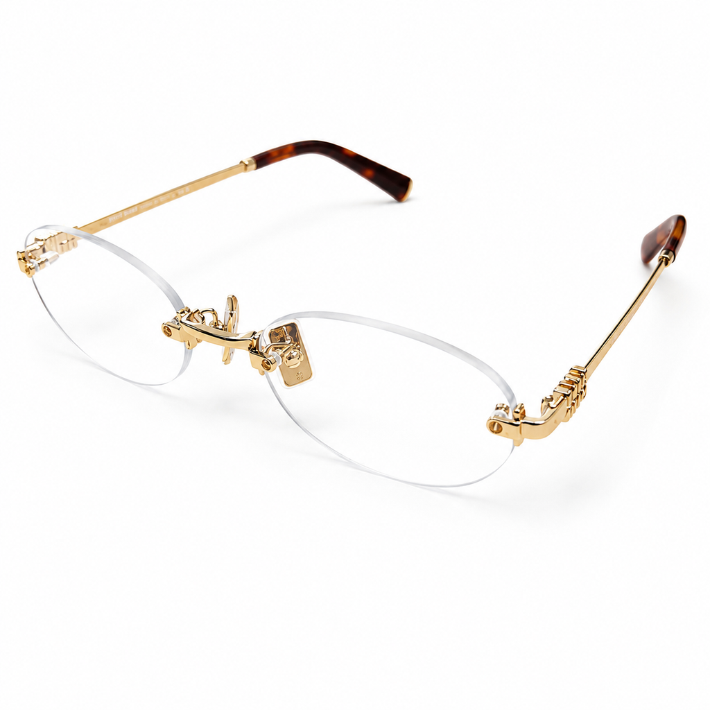 MIU MIU Rimless Optical Eyeglasses