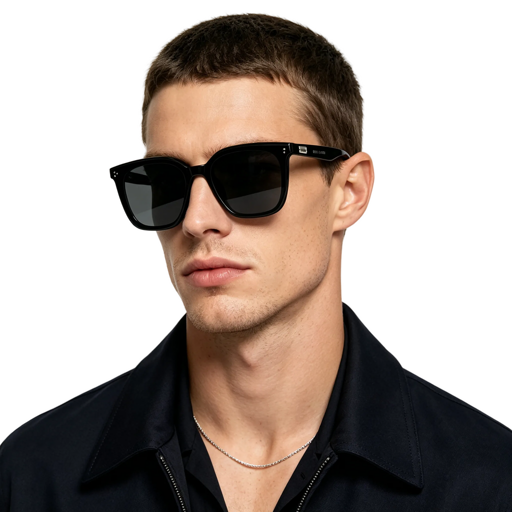 Gentle Monster Noho 01 acetate sunglasses close up
